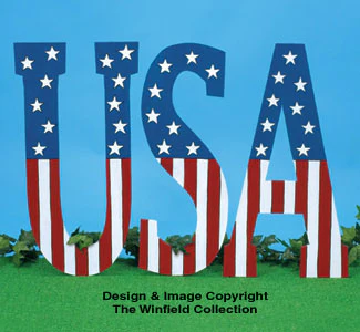 Large USA Display Pattern(F)