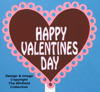 Large Valentine Heart Pattern(F)