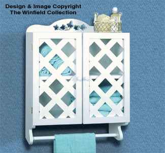 Lattice Cabinet Wood Project Plan(F)