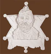 LAWMEN Scroll Saw Pattern  (F)