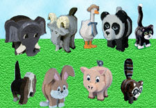 Layered Animal Pattern Collection [LA1 THRU LA14]