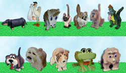 Layered Animal Pattern Collection #6 [ALL 14 ON A SINGLE SHEET]