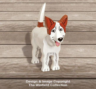 Layered Australian Cattle Dog Pattern