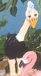 Layered Ostrich Woodcraft Pattern