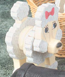 Layered Poodle Woodcraft Pattern