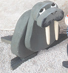 Layered Walrus Woodcraft Pattern
