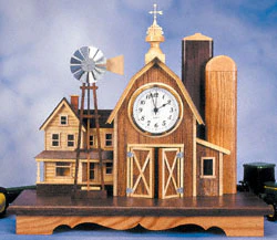 Little Country Farm Clock Pattern Booklet/Book