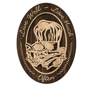 Live, Love, Cook  Often Project Pattern