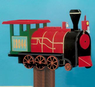 Locomotive Mailbox Woodcraft Pattern(F)