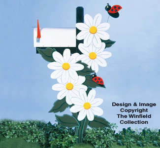Mailbox Post Cover #1 Woodcraft Pattern(F)