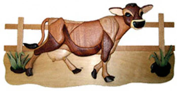 Maisy The Jersey Cow Intarsia Project Pattern