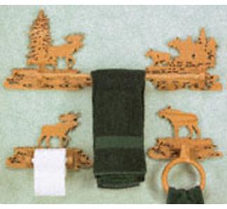 Moose Bath Ensemble Scroll Saw Pattern(F)
