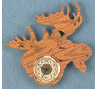 Moose Wall Clock Project Pattern