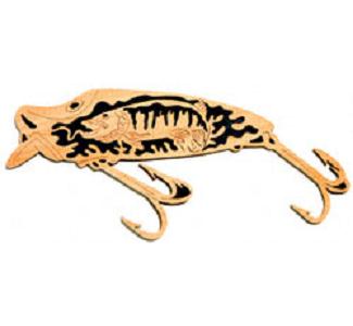 Muskie Crankbait Lure Project Pattern(F)
