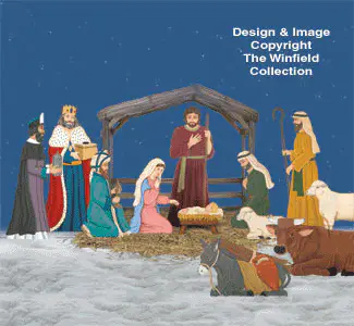 Nativity Collection Woodcraft Patterns