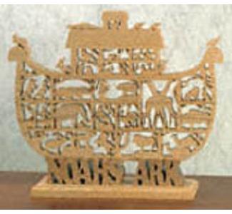 Noah's Animal Ark Scroll Saw Pattern