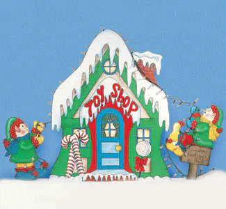 North Pole Woodcraft Pattern Set [CH114, 174, & 179]
