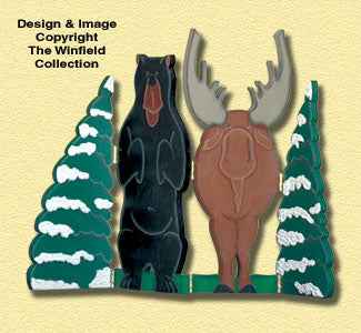 North Woods Screen Wood Pattern(F)