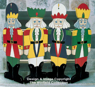 Nutcracker Fireplace Screen Pattern (F)