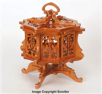 Octagonal Collar Box Design Pattern
