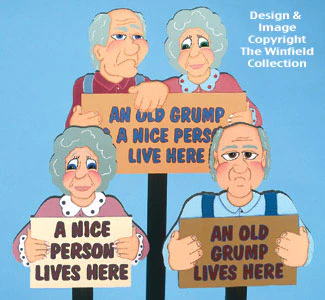 Odd Couple Woodcraft Pattern