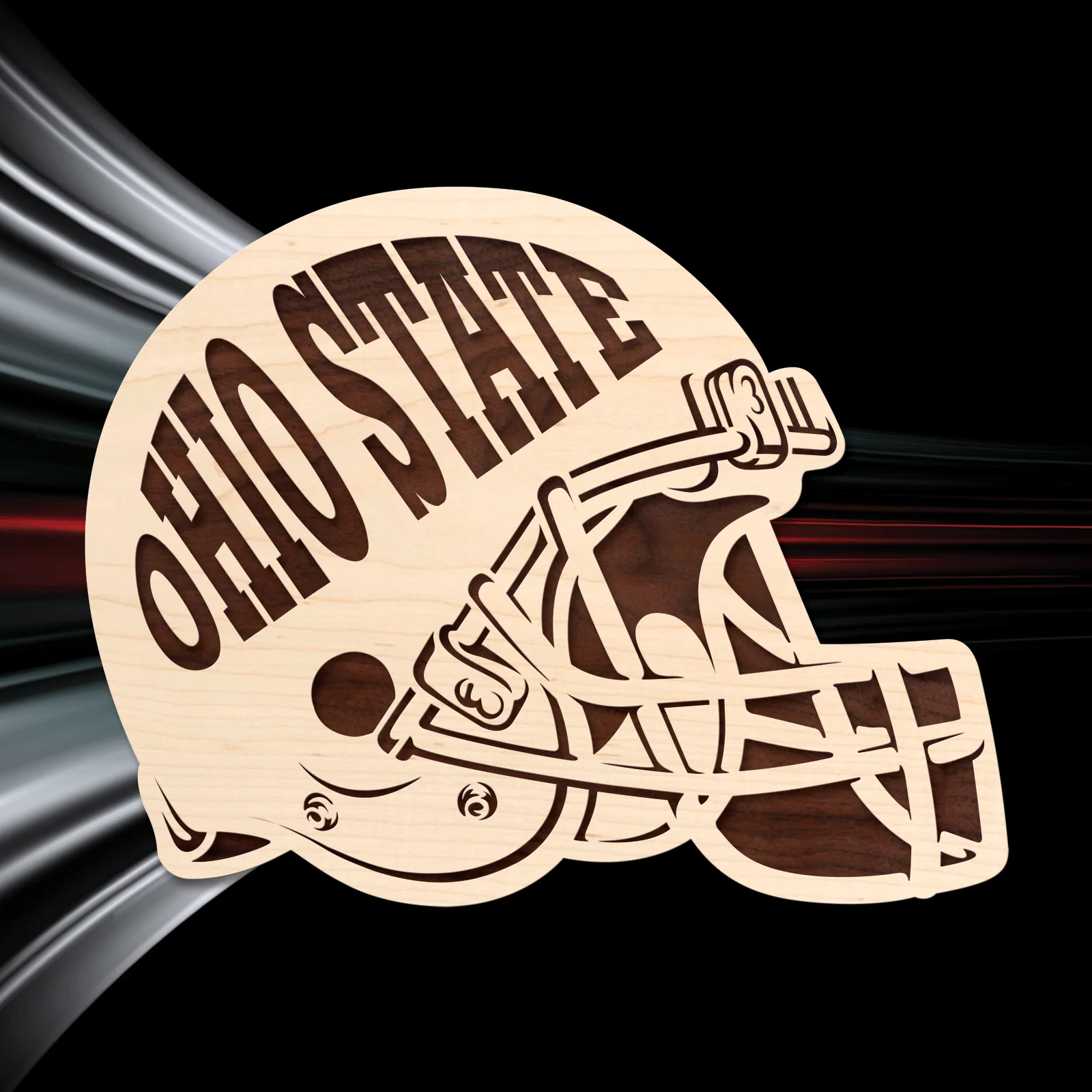Ohio State Helmet Scroll Saw Pattern