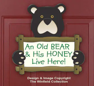 Old Bear Signs Pattern Set (W1069YD & W1070YD)