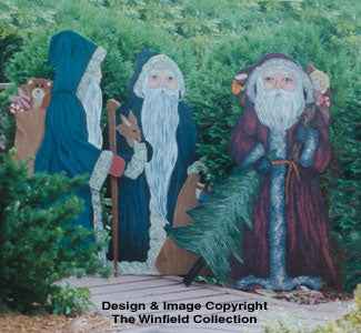 Old Fashioned St Nicks Pattern Set [CYD15, 17, & 18]