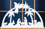 One Piece Indoor Nativity Pattern