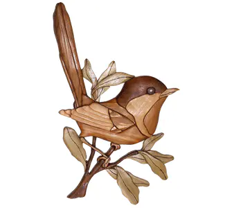 Pair of Wrens Intarsia Project Patterns