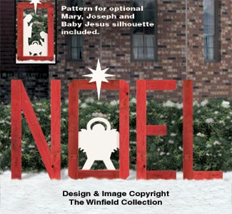 Pallet Wood Yard NOEL Pattern