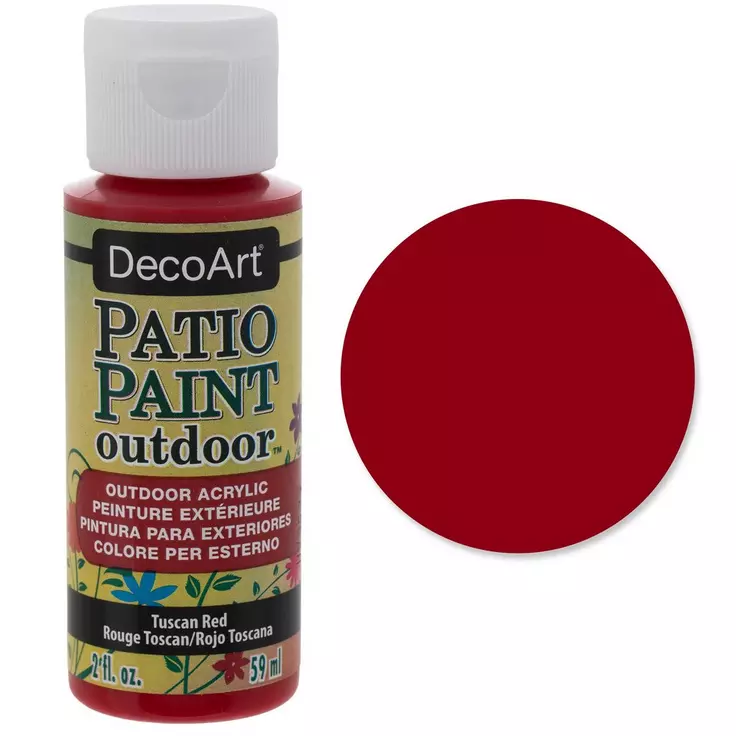 PATIO PAINT - 2oz HOLLY BERRY RED