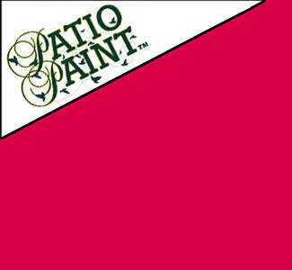 PATIO PAINT - 2oz TUSCAN RED