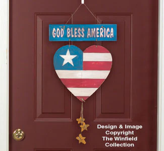 Patriotic Door Decor Pattern(F)