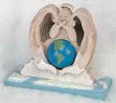PEACE ON EARTH ANGEL Scroll Saw Pattern  (F)