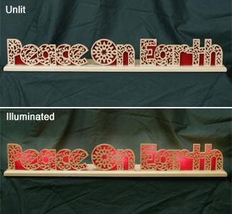 Peace On Earth Mantle Sitter Project Pattern