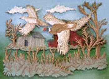 Peaceful Times Woodcraft Scroll Saw Pattern