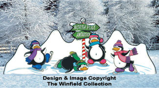 Penguins All Skate Pattern(W)