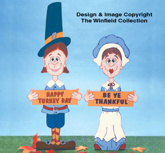 Pilgrim Greeters Woodcraft Pattern