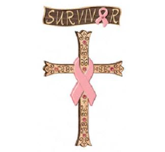 Pink Ribbon Jeweled Cross & Banner Set Project Patterns