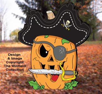 Pirate Jack-O-Lantern #2 Pattern
