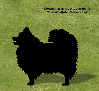 Pomeranian Shadow Woodcraft Pattern