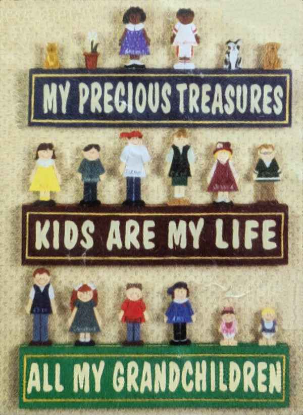 Precious Children Plaque(s) Woodcraft Pattern  (F)