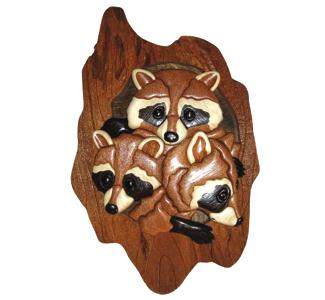 Raccoon Family Project Pattern