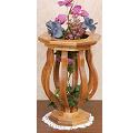 Ribbed Wooden Vase #1 Scroll Saw Pattern