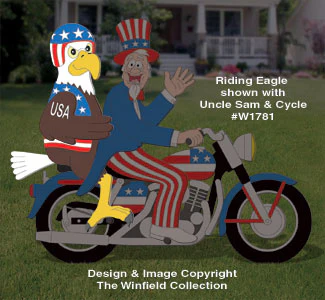 Riding Eagle Woodcraft Pattern