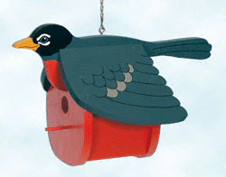 Robin Birdhouse Woodworking Pattern