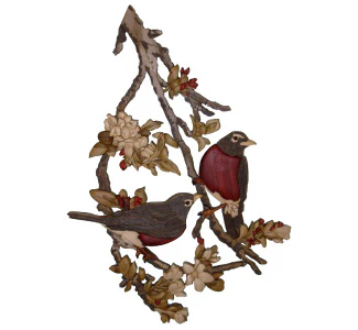 Robins & Apple Blossoms Project Patterns