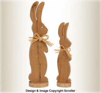 Rustic Rabbit Pattern Set - Downloadable