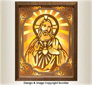 Sacred Heart of Jesus Pattern - Downloadable